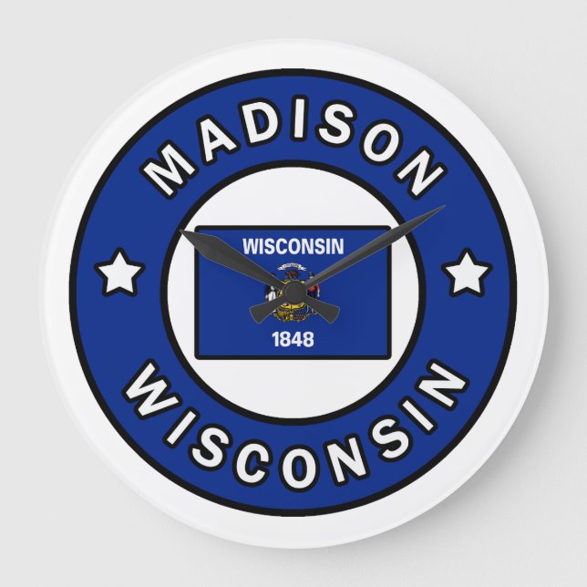 Relógio Grande Madison Wisconsin (Frente)