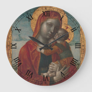Relógio Grande Madonna e criança