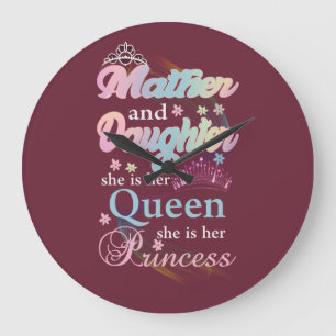 Relógio Grande Mãe e filha, ela é sua rainha.