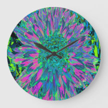 Magenta Psicodélica, Aqua e Dália Verde limão