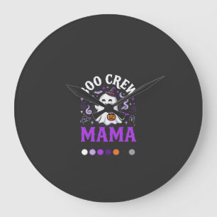 Relógio Grande Magia da Mamãe Fantasma de Halloween