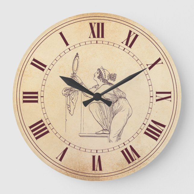 Relógio Grande Magic Clock Humor, Te Torna Mais Jovem (Frente)