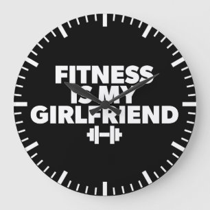 Relógio Grande Malhação é meu Namorada - Motivação de Workout