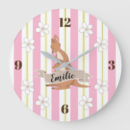 Relógio Grande Mamãe E Eu, Canguru, Com Stripes