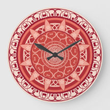 Mandala em vermelho