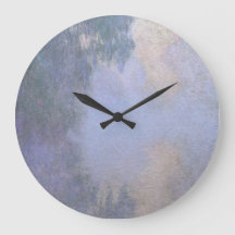 Manhã no Sena perto de Giverny por Claude Monet