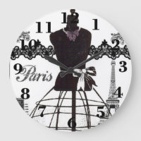 Mannequin da Moda Black White Paris
