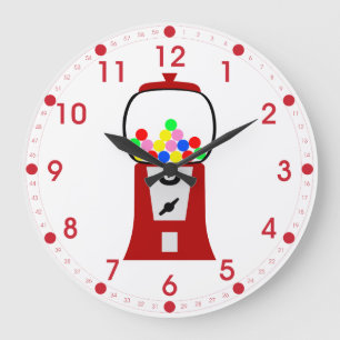Relógio Grande Máquina de Gumball