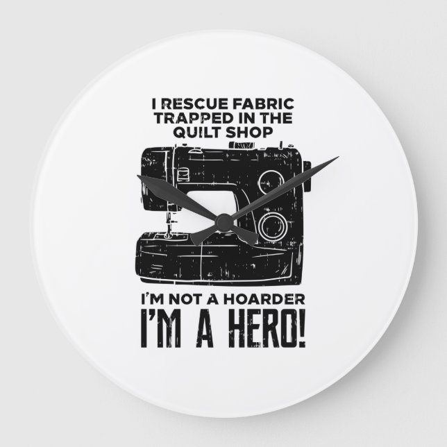 Relógio Grande Máquinas De Costura (Frente)