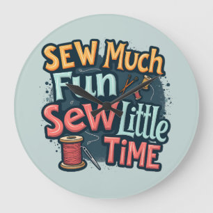 Relógio Grande Mastigar Muito Divertido Pouco Tempo Retrorna Arte