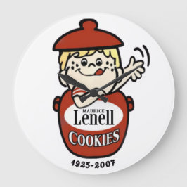 Relógio Grande Maurice Lenell Cookies, Chicago-Norridge, IL