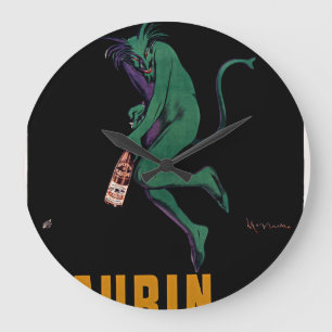 Relógio Grande Maurin Quina Green Devil de Cappiello