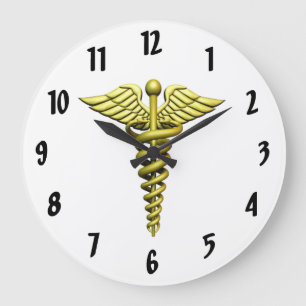 Relógio Grande Medical Emblem