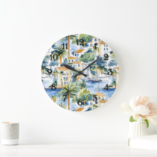Relógio Grande Mediterrâneo Tropical