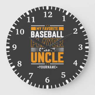Relógio Grande Meu Jogador Favorito Me Chama De Tio