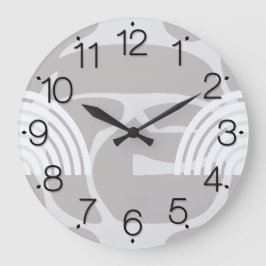 Relógio Grande Minimalist Mixed Boho Arches