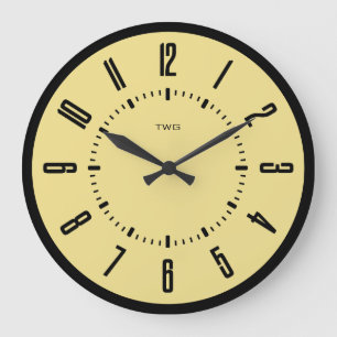 Relógio Grande Minimalista Moderno Personalizado