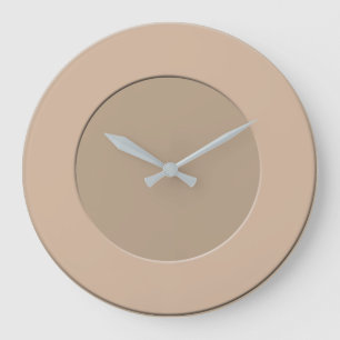 Relógio Grande Minimalista qualquer cor sem dígitos na estrutura 