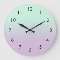 Mint Aestésico De Pastel E Ombre De Gradiente Lila