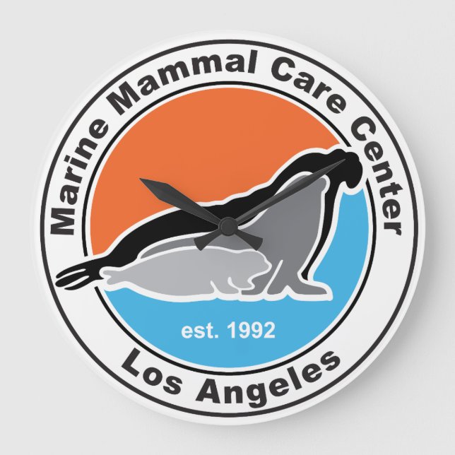 Relógio Grande MMCC LA - pulso de disparo de parede (Frente)