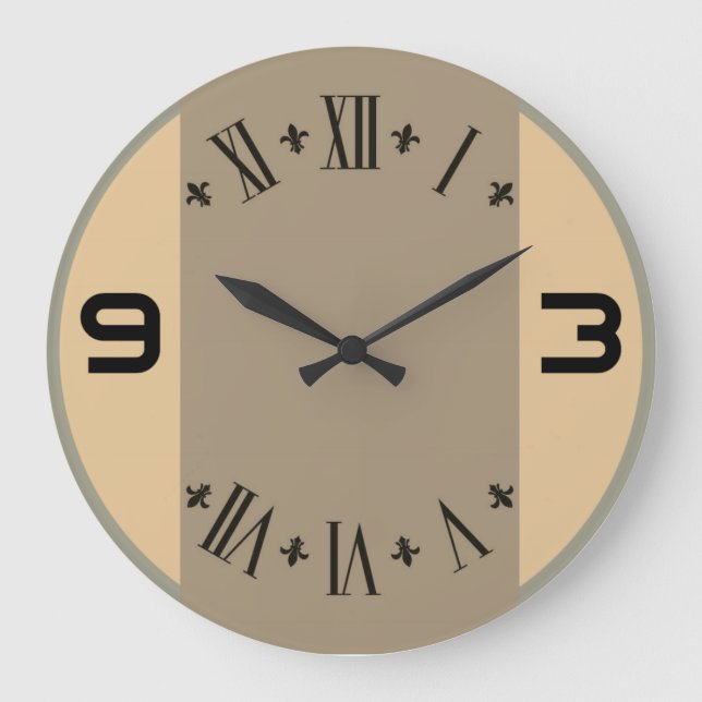 Relógio Grande Moderno  (Frente)