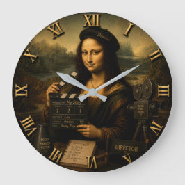 Relógio Grande Mona Lisa Film Director Funny Movie 