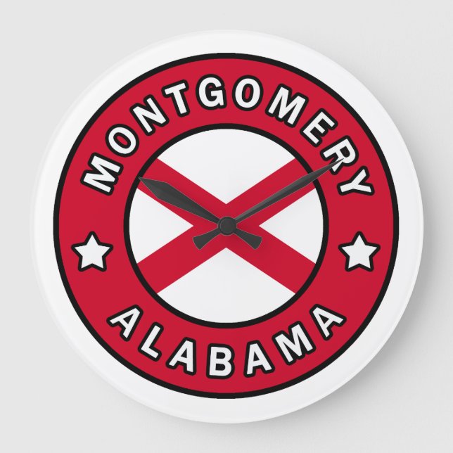Relógio Grande Montgomery Alabama (Frente)