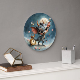 Relógio Grande Moonlit Creature Caelum Tickwing