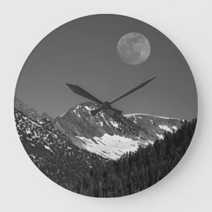 Relógio Grande Moonrise, Sierra-Nevada, Glacier Point Vista