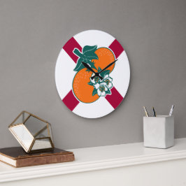 Relógio Grande Mostre suas cores - Flórida