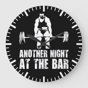 Relógio Grande Motivação de Gym de Workout de malhação