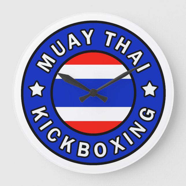 Relógio Grande Muay Thai (Frente)