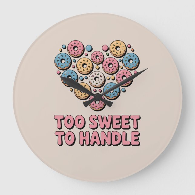 Relógio Grande Muito doce de manipular | Rosquinhas (Frente)