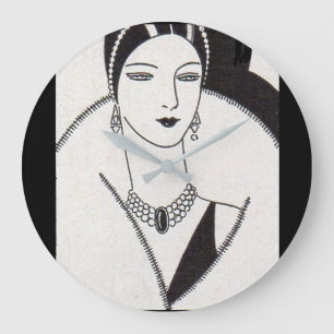 Relógio Grande Mulher deco de 1928