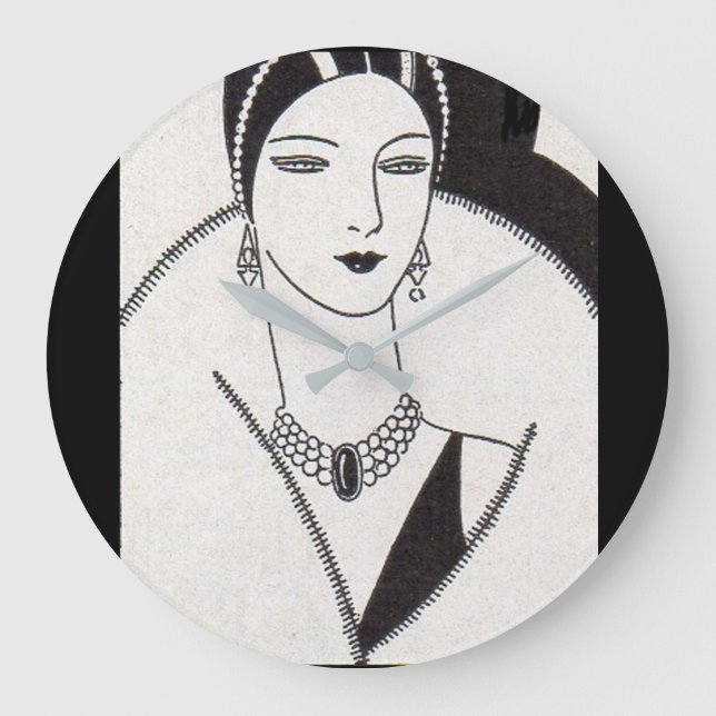 Relógio Grande Mulher deco de 1928 (Frente)