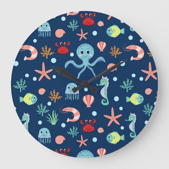 Relógio Grande Mundo do Mar (Frente)
