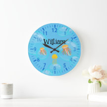 Muro Personalizado de Padrão Marítimo para Criança