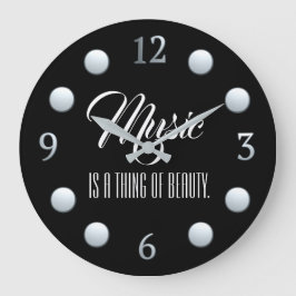 Relógio Grande Música É Uma Coisa De Beleza