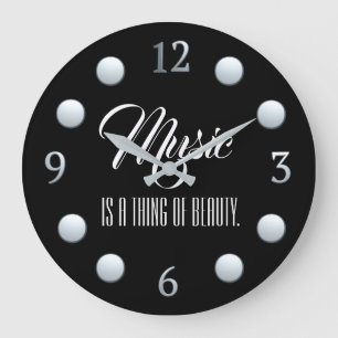 Relógio Grande Música É Uma Coisa De Beleza