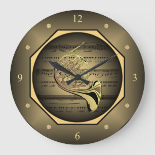 Relógio Grande Música ~ Folha de Rancho ~