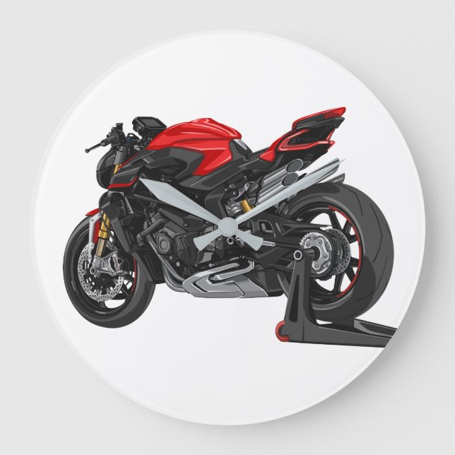 Relógio Grande MV Agusta Brutale 1000RR (Frente)