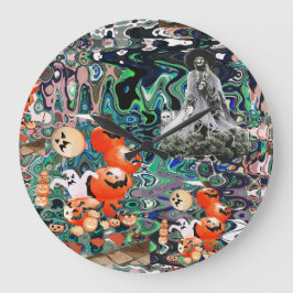 Relógio Grande My Super Halloween V2