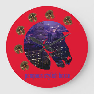 Relógio Grande na moda pompa