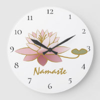 *~* Namaste Pink Lotus Flower Zen Espiritual Branc