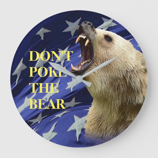 Relógio Grande Não Põe o Urso (Frente)