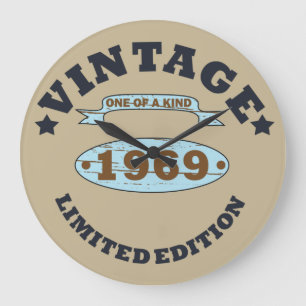 Relógio Grande nascer de aniversário de 1969