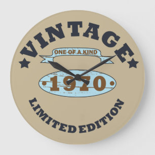 Relógio Grande Nascer de aniversário de 1970