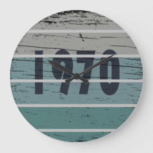 Relógio Grande Nascer em presente de aniversário de 1970