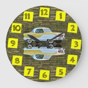 Relógio Grande Nash Metropolitan Wall Clock