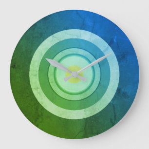 Relógio Grande Nature Abstrato Shabby LEGAL Rustic Trendy Modern